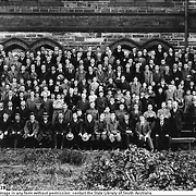 A group of men and boys at the Orphanage, Goodwood